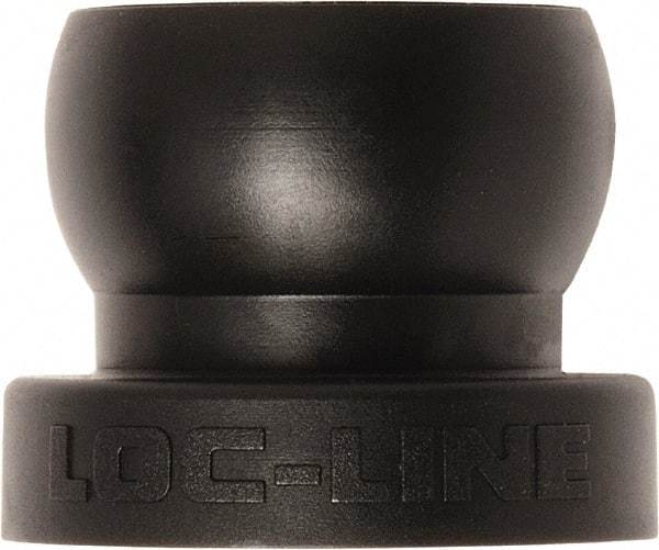 Loc-Line - 1/2" Hose Inside Diam, Coolant Hose Fixed Mount - for Use with Loc-Line Modular Hose System, 20 Pieces - USA Tool & Supply