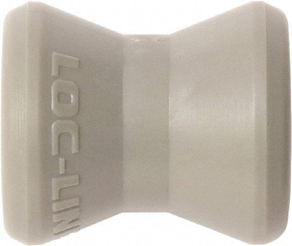 Loc-Line - 20 Piece, 1/4" Hose ID, Female to Female Coolant Hose Double Socket - 1/4" Unthreaded, For Loc-Line Modular Hose Systems - USA Tool & Supply