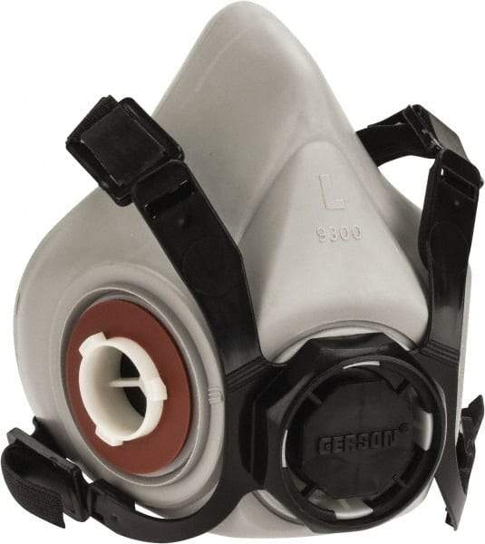 Gerson - Series Signature Select, Size L Half Mask Respirator - 4-Point Suspension, Bayonet Connection - USA Tool & Supply