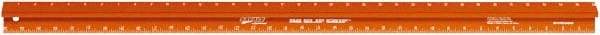 SAVAGE by SWANSON - 36 Inch Long x Thumbguard Straightedge - Aluminum - USA Tool & Supply