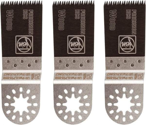 Fein - Rotary & Multi-Tool Multi-Use Saw Blade - 1-3/8" Precision E-Cut Blade, For Fein Multimaster, Wood, Drywall, Plastic Saw Blade - USA Tool & Supply
