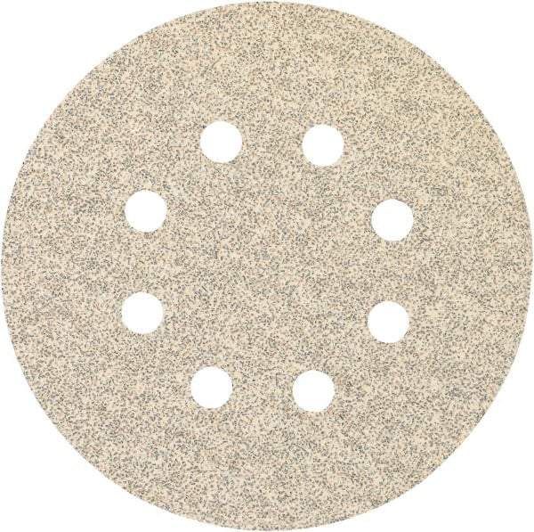 Porter-Cable - 5" Diam, 60 Grit, Zirconia Alumina Hook & Loop Disc - Medium Grade, Coated, C Weight Paper Backing, - USA Tool & Supply
