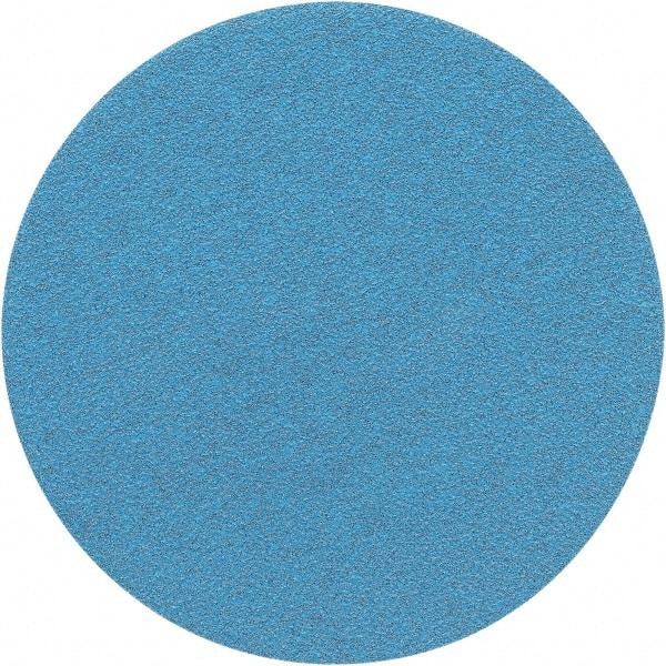 Porter-Cable - 6" Diam, 80 Grit, Zirconia Alumina Hook & Loop Disc - Medium Grade, Coated, C Weight Paper Backing, - USA Tool & Supply
