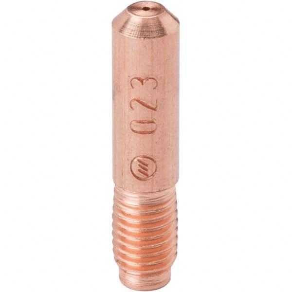Hobart Welding Products - 0.023" to 0.024" Wire OD, MIG Welder Contact Tip - USA Tool & Supply
