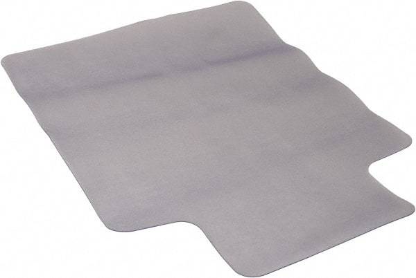 Aleco - 53" Long x 45" Wide, Chair Mat - Single Lip, Straight Edge Style, Texured Both Sides - USA Tool & Supply