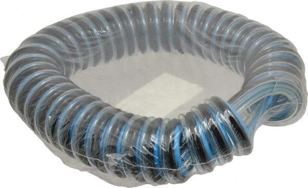 Advanced Technology Products - 5/32" ID x 1/4" OD, 15/32" Wall Thickness, Polyurethane Tube - Black, Clear Blue, Light Blue & Clear, 140 Max psi, 98 Shore A Hardness - USA Tool & Supply