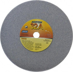 Norton - 6" Diam x 1/2" Hole x 1/2" Thick, K Hardness, 60 Grit Surface Grinding Wheel - Aluminum Oxide, Type 1, Medium Grade, 4,140 Max RPM, Vitrified Bond, No Recess - USA Tool & Supply