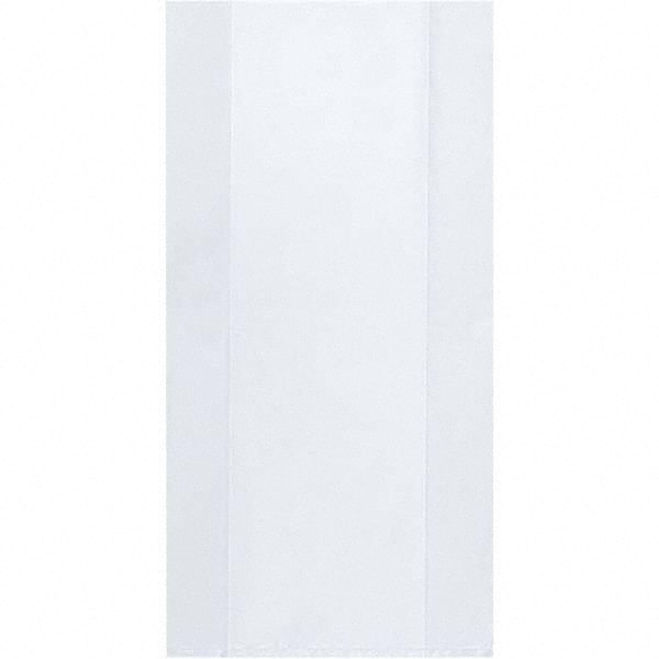 Value Collection - Pack of (1,000), 4 x 8", 2 mil Gusseted Poly Bags - USA Tool & Supply