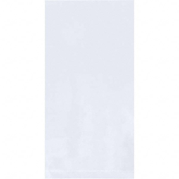 Value Collection - Pack of (500), 16 x 48" 1 mil Flat Poly Bags - USA Tool & Supply