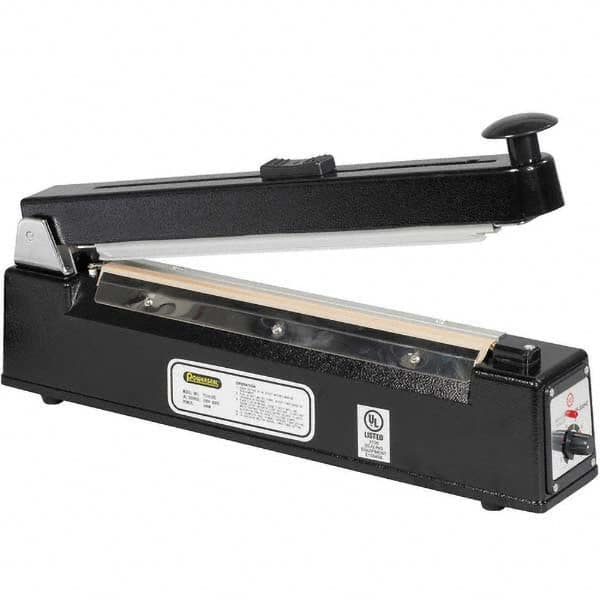 Value Collection - Polybag & Impulse Sealers Type: Table Top Thermal Impulse Sealer w/Cutter Maximum Seal Size: 12 (Inch) - USA Tool & Supply