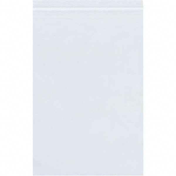Value Collection - Pack of (500), 8 x 18" 8 mil Reclosable Poly Bags - USA Tool & Supply