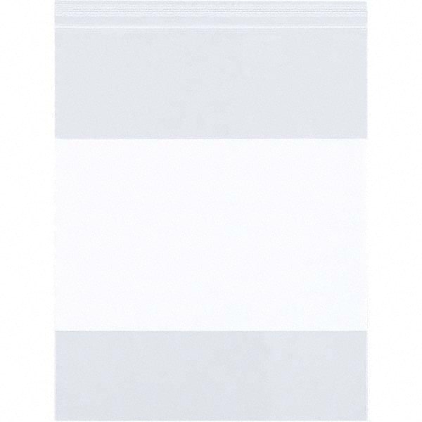 Value Collection - Pack of (500), 12 x 18" 4 mil Reclosable Poly Bags - USA Tool & Supply