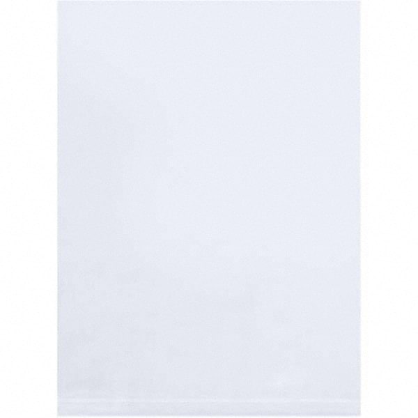 Value Collection - Pack of (500), 6 x 40" 3 mil Flat Poly Bags - USA Tool & Supply