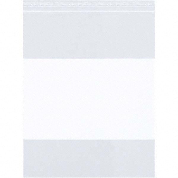 Value Collection - Pack of (1000), 4 x 8" 4 mil Reclosable Poly Bags - USA Tool & Supply