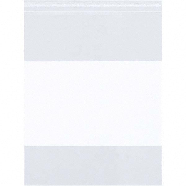 Value Collection - Pack of (1000), 8 x 12" 4 mil Reclosable Poly Bags - USA Tool & Supply