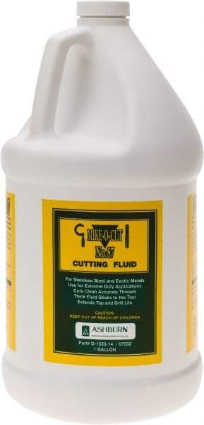 Made in USA - 1 Gal Bottle Cutting & Tapping Fluid - Liquid - USA Tool & Supply