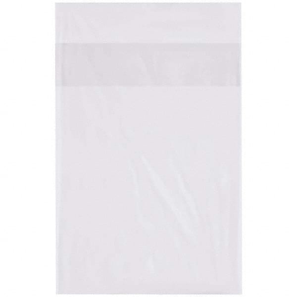 Value Collection - Pack of (1000), 9 x 12" 1 mil Flap Lock Poly Bags - USA Tool & Supply