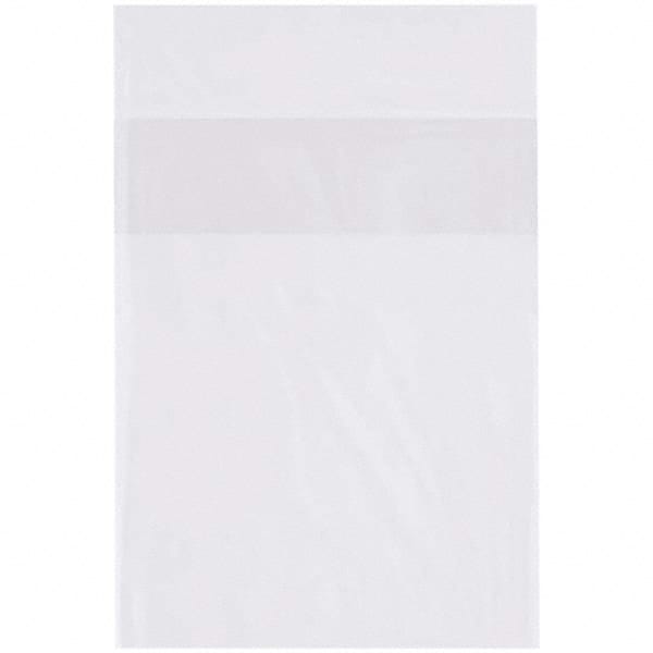 Value Collection - Pack of (2000), 5 x 7" 1 mil Flap Lock Poly Bags - USA Tool & Supply