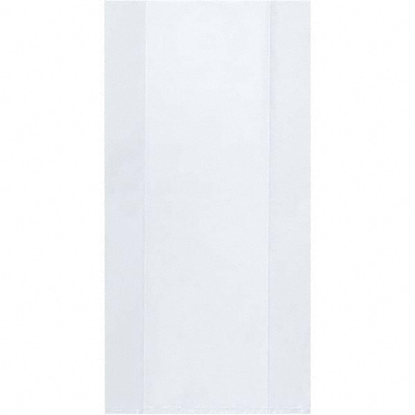 Value Collection - Pack of (250), 12 x 24" 4 mil Gusseted Poly Bags - USA Tool & Supply