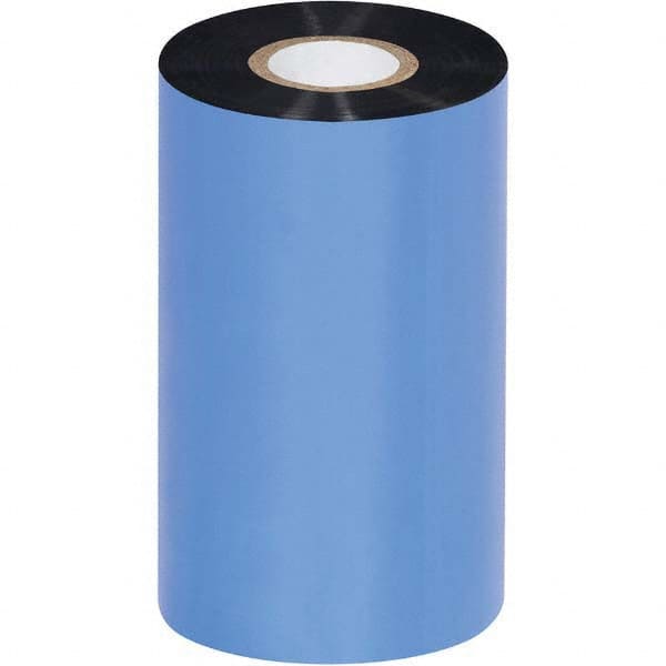 Value Collection - 4.33" x 1345' Black Wax Thermal Label - USA Tool & Supply