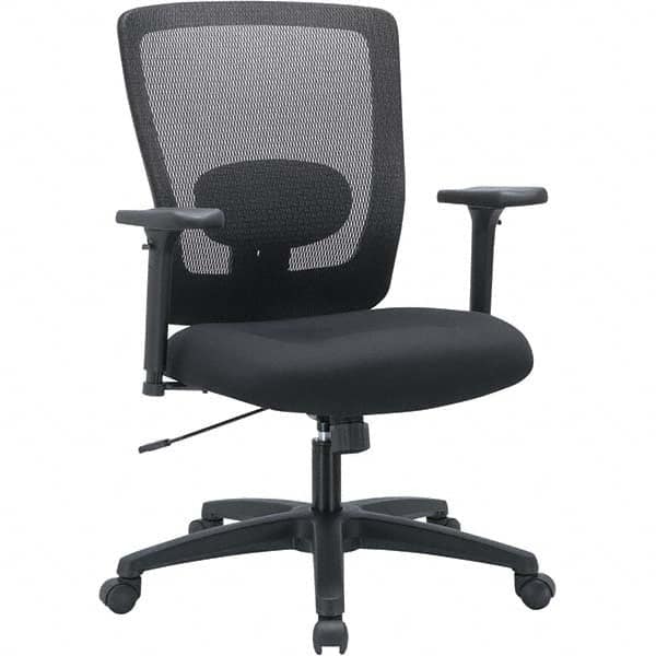 ALERA - 37 to 41-1/2" High Mid-Back Swivel/Tilt Chair - USA Tool & Supply