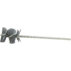 Brush Research Mfg. - 1-3/4" Bore Diam, 120 Grit, Silicon Carbide Flexible Hone - Medium, 4" OAL - USA Tool & Supply