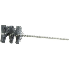 Brush Research Mfg. - 2-3/4" Bore Diam, 320 Grit, Silicon Carbide Flexible Hone - Medium, 3" OAL - USA Tool & Supply