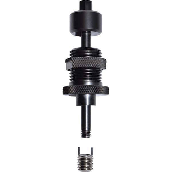 Thread Insert Power Installation Tools; Thread Size: #10-32; Thread Size: #10-32; Power Installation Tool Type: Front End Assembly; Insert Compatibility: Strip Feed Inserts