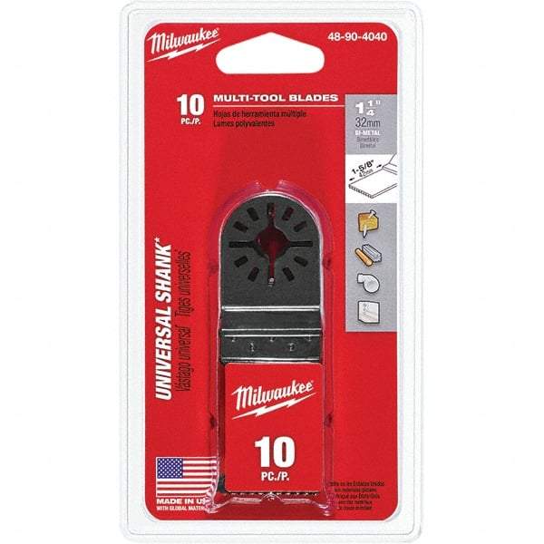 Milwaukee Tool - Rotary & Multi-Tool Accessories Accessory Type: Multi-Material Blade For Use With: Oscillating Tools - USA Tool & Supply