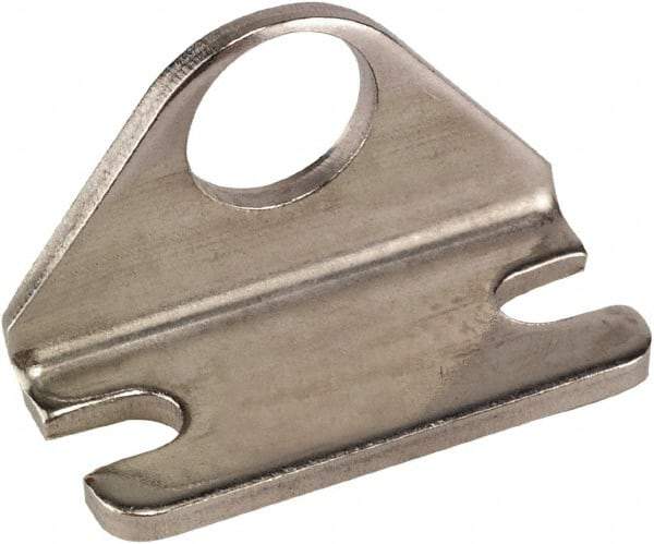 ARO/Ingersoll-Rand - Air Cylinder L Bracket - For 1-1/4 & 1-1/2" Air Cylinders, Use with ARO/Ingersoll Rand Silverair Cylinders - USA Tool & Supply