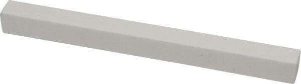 Norton - 150 Grit Aluminum Oxide Square Dressing Stick - 6 x 1/2 x 1/2, Very Fine Grade, Vitrified Bond - USA Tool & Supply