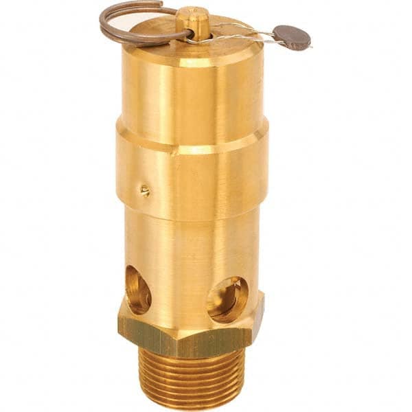 Control Devices - 1" Inlet, ASME Safety Valve - USA Tool & Supply