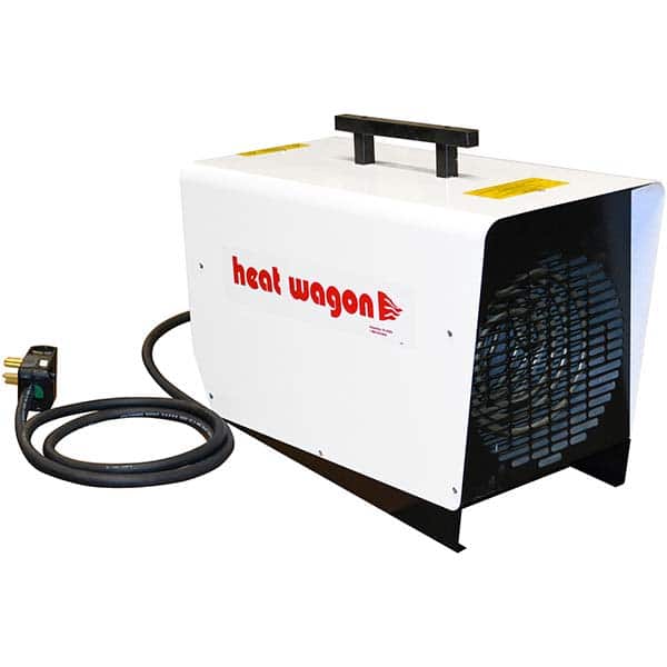 Heat Wagon - Electric Forced Air Heaters Type: Portable Heater Unit Maximum BTU Rating: 30700 - USA Tool & Supply