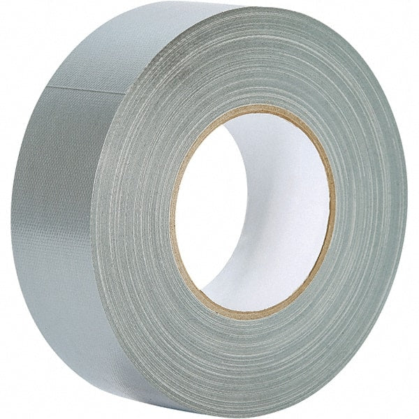 Value Collection - 60 Yd x 2" x 11.8 mil Silver Polyethylene Cloth Duct Tape - USA Tool & Supply