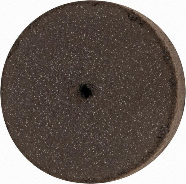 Cratex - 1" Diam x 1/16" Hole x 1/4" Thick, Surface Grinding Wheel - Silicon Carbide, Medium Grade, 25,000 Max RPM, Rubber Bond, No Recess - USA Tool & Supply