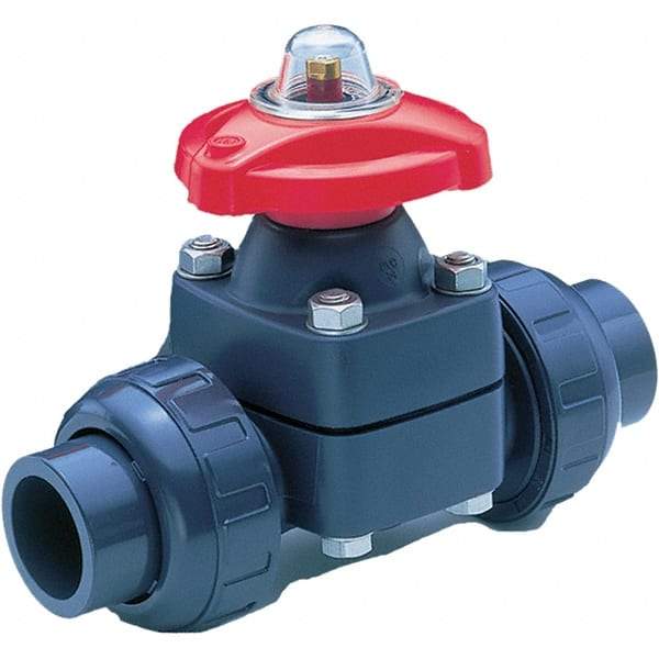 Asahi/America - Diaphragm Valves End Connections: IPS Pipe Size: 1/2 (Inch) - USA Tool & Supply