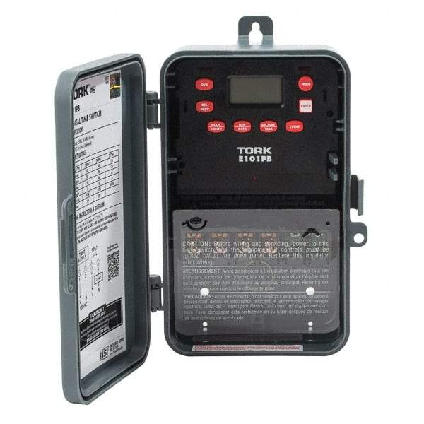 TORK nsi - Electrical Timers & Timer Switches Timer/Switch Type: Electronic Timer Switch Recommended Environment: Indoor/Outdoor - USA Tool & Supply