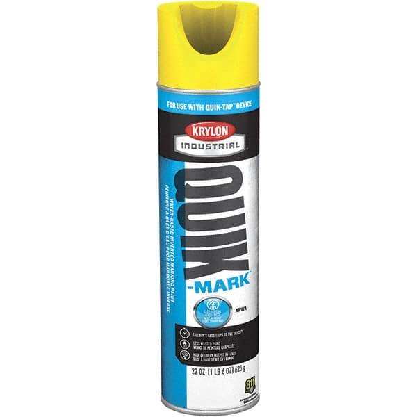 Krylon - Striping & Marking Paints & Chalks Type: Marking Paint Color Family: Yellow - USA Tool & Supply