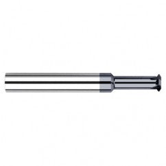 0.0980″ Cutter Diameter × 0.5000″ (1/2″) Reach Carbide Single Form #6 Thread Milling Cutter for Hardened Steels, 4 Flutes, AlTiN Nano Coated - USA Tool & Supply