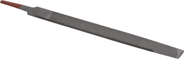 Simonds File - 8" Long, Bastard Cut, Mill American-Pattern File - Single Cut, Tang - USA Tool & Supply