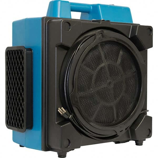 XPower Manufacturing - Self-Contained Electronic Air Cleaners Type: HEPA & Active Carbon Filter Room Air Purifier Width (Decimal Inch): 12.3000 - USA Tool & Supply
