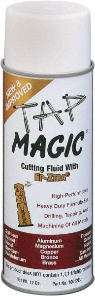 Tap Magic - Tap Magic EP-Xtra, 12 oz Aerosol Cutting & Tapping Fluid - Semisynthetic - USA Tool & Supply