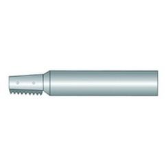 1/2 STR SHK 1 FL PIPE STYLE HLDR - USA Tool & Supply