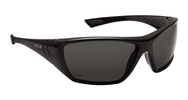 HUSTLER, Polarized Lens, Shiny BLK Fr Polarized PC ASAF Shiny Black - USA Tool & Supply