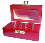 Set 1010; 12 Piece Carbide Burr Set with 1/4 In. Diameters; Double Cut - USA Tool & Supply