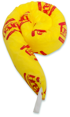 #BHS12 Hazmat Snake 3" x 48" 12 Per Box - Sponge Absorbents - USA Tool & Supply