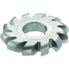 5/8 Radius - 4-1/2 x 1-1/4 x 1-1/4 - HSS - Convex Milling Cutter - Standard Diameter - 10T - TiAlN Coated - USA Tool & Supply
