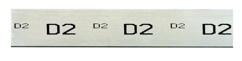 1/8 x 1/2 x 18 - Oversize High Carbon, High Chromium Precision Ground Flat Stock - USA Tool & Supply