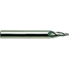 1/8X4 3DEG 3FL BN TPRD CBD EM - USA Tool & Supply