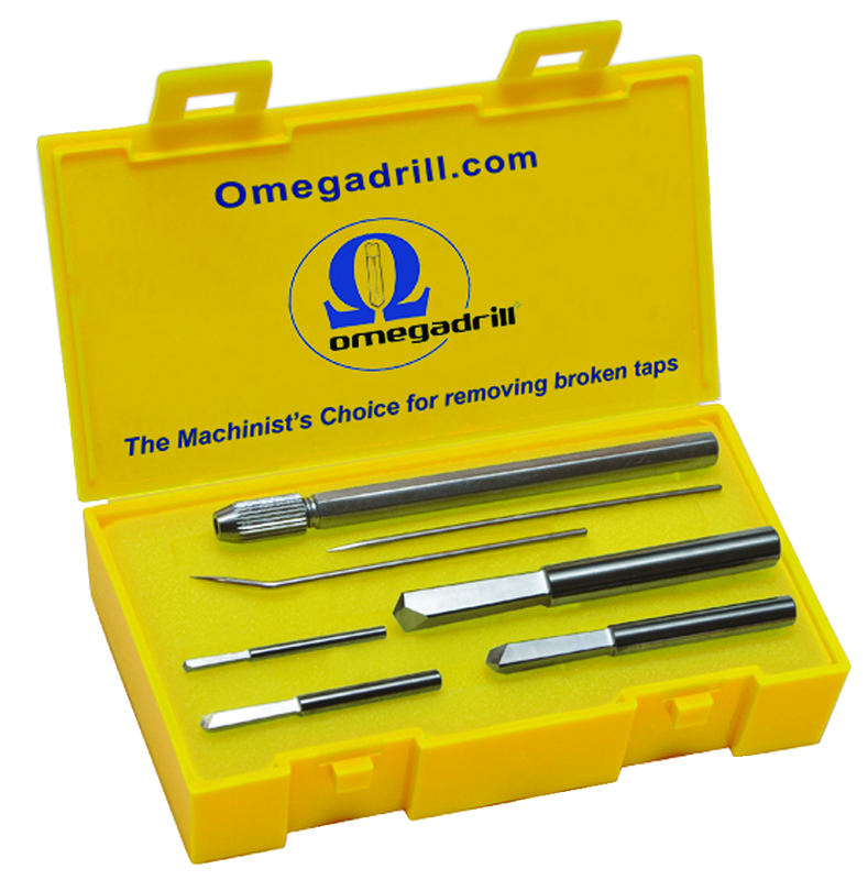 7 Piece Carbide Tap Removal Set - USA Tool & Supply